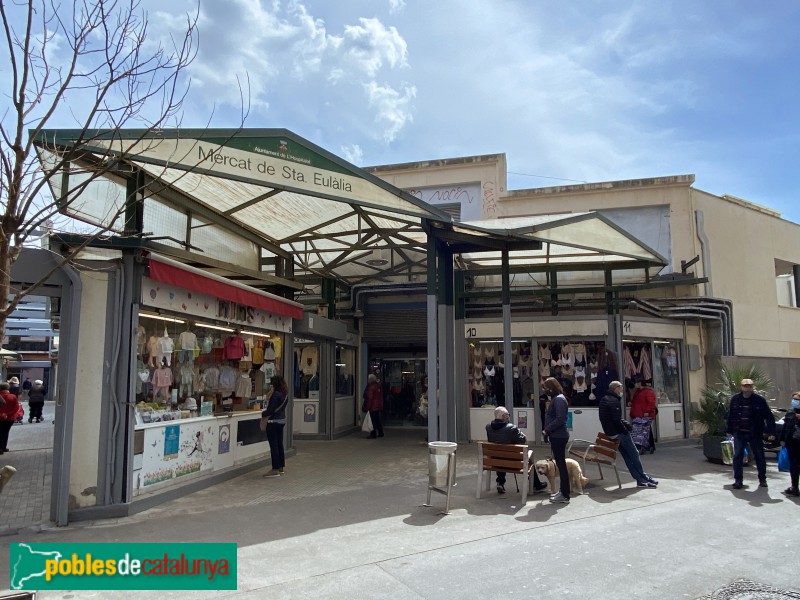 L'Hospitalet de Llobregat - Mercat de Santa Eulàlia (Foto: Albert Esteves, 2021) L'Hospitalet de Llobregat - Mercat de Santa Eulàlia