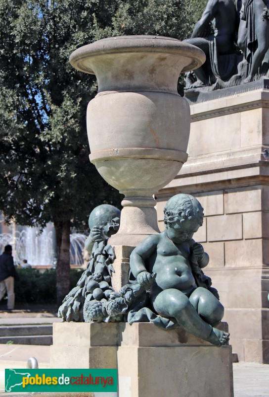 Barcelona - Font dels Putti (Foto: Albert Esteves, 2021) Barcelona - Font dels Putti
