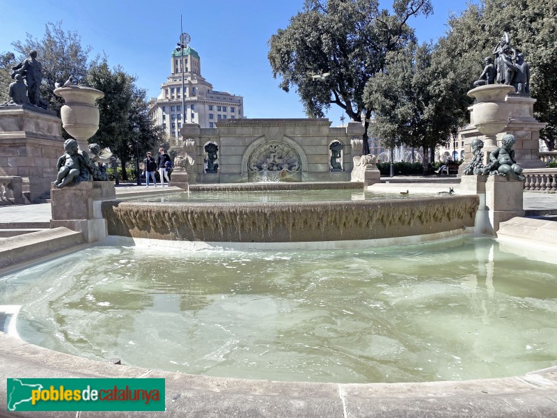 Barcelona - Font dels Putti (Foto: Albert Esteves, 2021) Barcelona - Font dels Putti