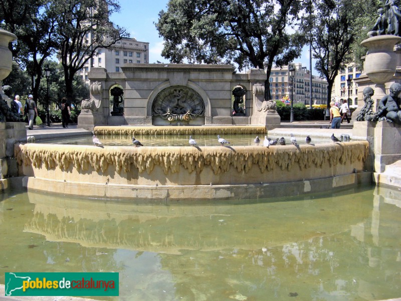 Barcelona - Font dels Putti (Foto: Albert Esteves, 2007) Barcelona - Font dels Putti
