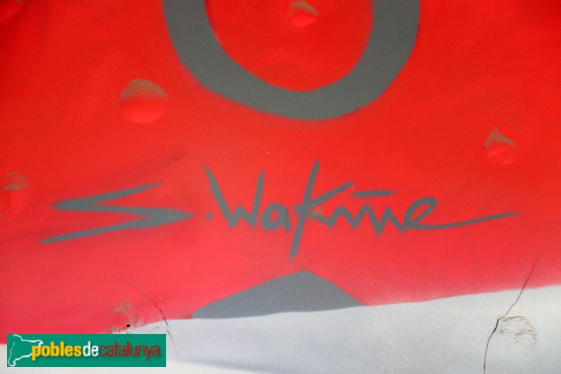 Barcelona - Mural Tintorers. Cartagena, 196