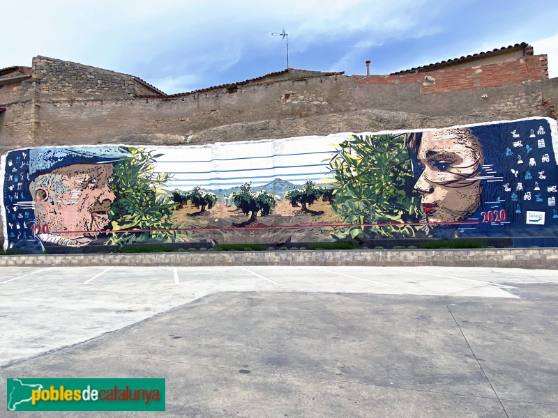 Vinaixa - Mural de la Cooperativa