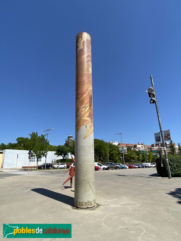 Sant Just Desvern - Escultura <i>Estrès</i> (Foto: Albert Esteves, 2021) Sant Just Desvern - Escultura <i>Estrès</i>