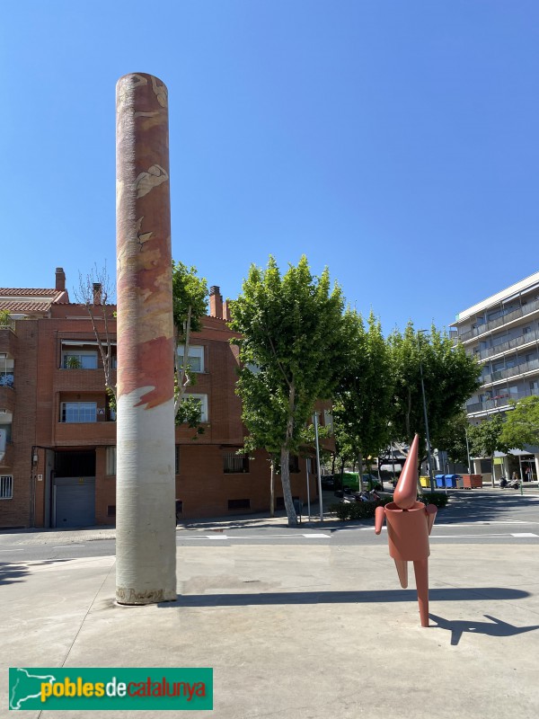 Sant Just Desvern - Escultura <i>Estrès</i> (Foto: Albert Esteves, 2021) Sant Just Desvern - Escultura <i>Estrès</i>