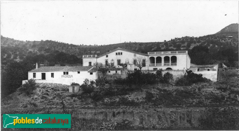Sant Just Desvern - Can Pedrosa (Foto: Timoteu Colominas -Arxiu fotogràfic Centre Excursionista de Catalunya-, c.1927) Sant Just Desvern - Can Pedrosa