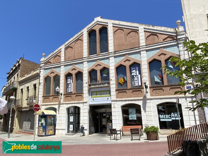 Sant Just Desvern - Mercat (Foto: Albert Esteves, 2021) Sant Just Desvern - Mercat