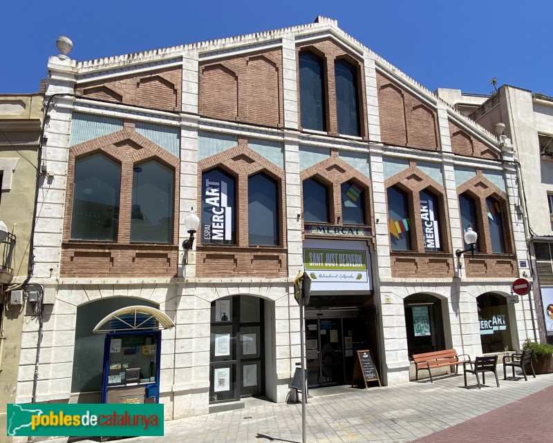 Sant Just Desvern - Mercat (Foto: Albert Esteves, 2021) Sant Just Desvern - Mercat