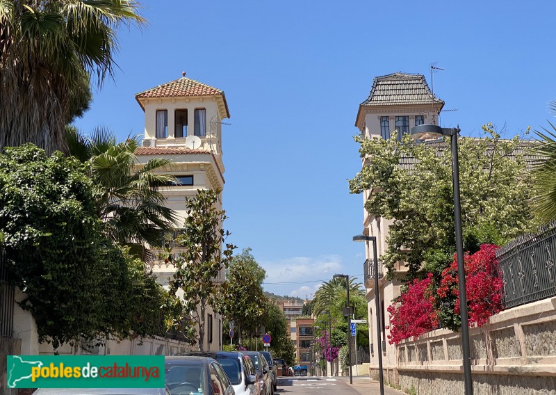 Sant Just Desvern - Cases Bassols i Solé (Foto: Albert Esteves, 2021) Sant Just Desvern - Cases Bassols i Solé