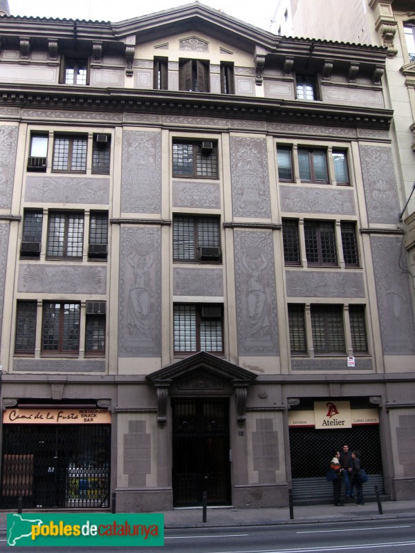 Barcelona - Via Laietana, 12 (Foto: Albert Esteves, 2006) Barcelona - Via Laietana, 12