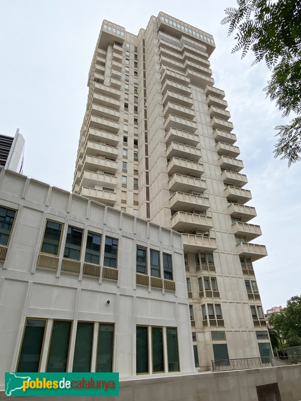 Barcelona - Edifici Talaia (Foto: Albert Esteves, 2021) Barcelona - Edifici Talaia