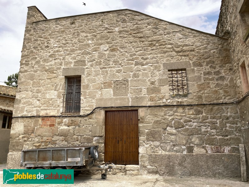 Castelldans - Escut d'Escaladei (Foto: Albert Esteves, 2021) Castelldans - Escut d'Escaladei