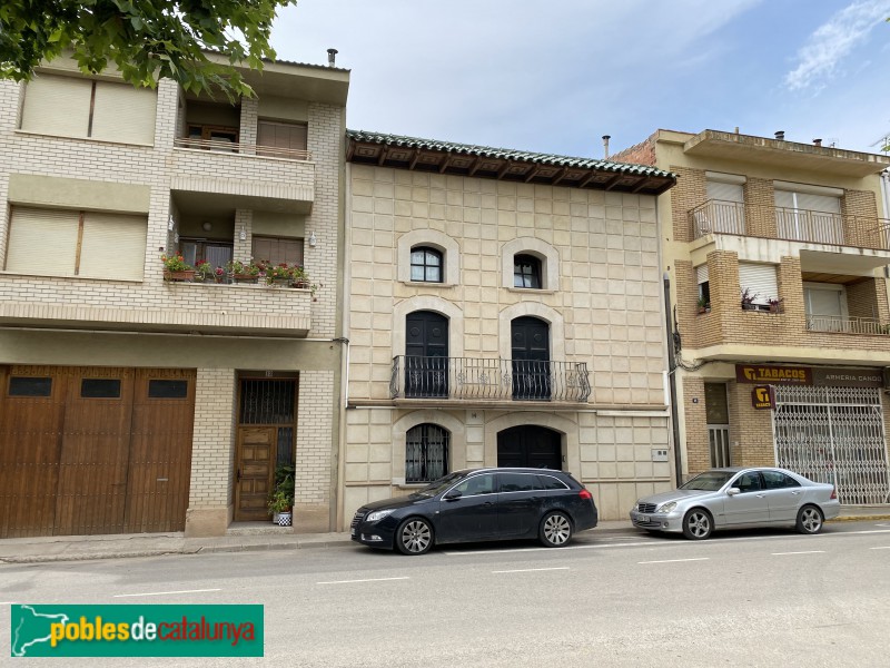 Una casa de Castelldans (Foto: Albert Esteves, 2021) Una casa de Castelldans