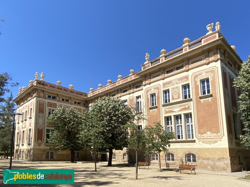 Barcelona - Maternitat. Pavelló Rosa (Foto: Albert Esteves, 2021) Barcelona - Maternitat. Pavelló Rosa