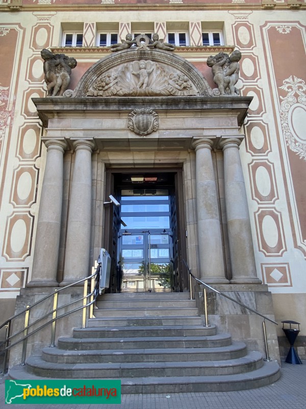 Barcelona - Maternitat. Pavelló Rosa (Foto: Albert Esteves, 2021) Barcelona - Maternitat. Pavelló Rosa