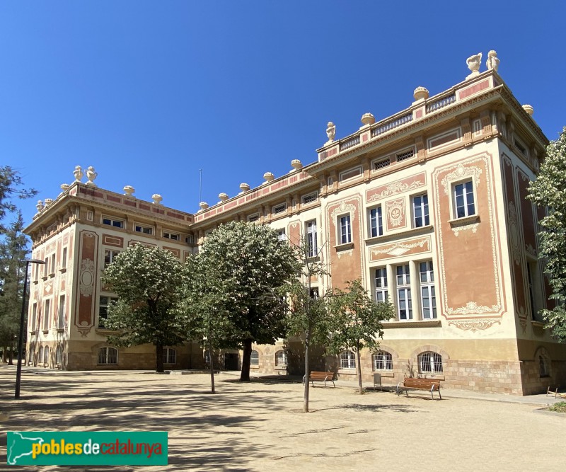 Barcelona - Maternitat. Pavelló Rosa (Foto: Albert Esteves, 2021) Barcelona - Maternitat. Pavelló Rosa