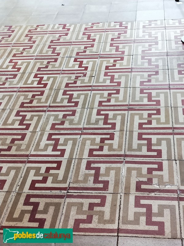 Barcelona - Casa de la Maternitat. Interior del pavelló Mestral (Foto: Anna Corcoll, 2021) Barcelona - Casa de la Maternitat. Interior del pavelló Mestral