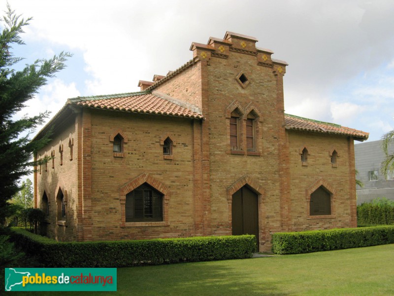 Barcelona - Jardins de Torre Melina. Bodega