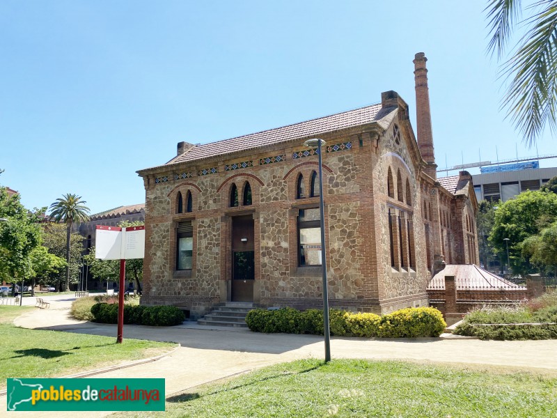 Barcelona - Maternitat. Pavelló Central (Foto: Albert Esteves, 2021) Barcelona - Maternitat. Pavelló Central