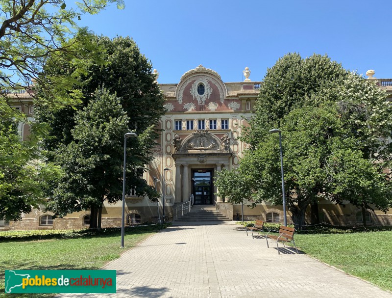 Barcelona - Maternitat. Pavelló Rosa (Foto: Albert Esteves, 2021) Barcelona - Maternitat. Pavelló Rosa