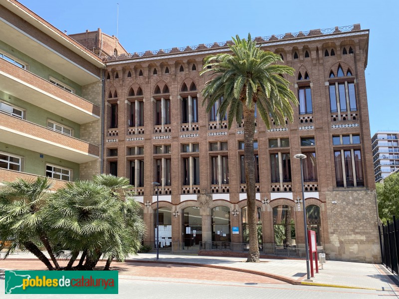 Barcelona - Maternitat. Pavelló Prat de la Riba (Foto: Albert Esteves, 2021) Barcelona - Maternitat. Pavelló Prat de la Riba