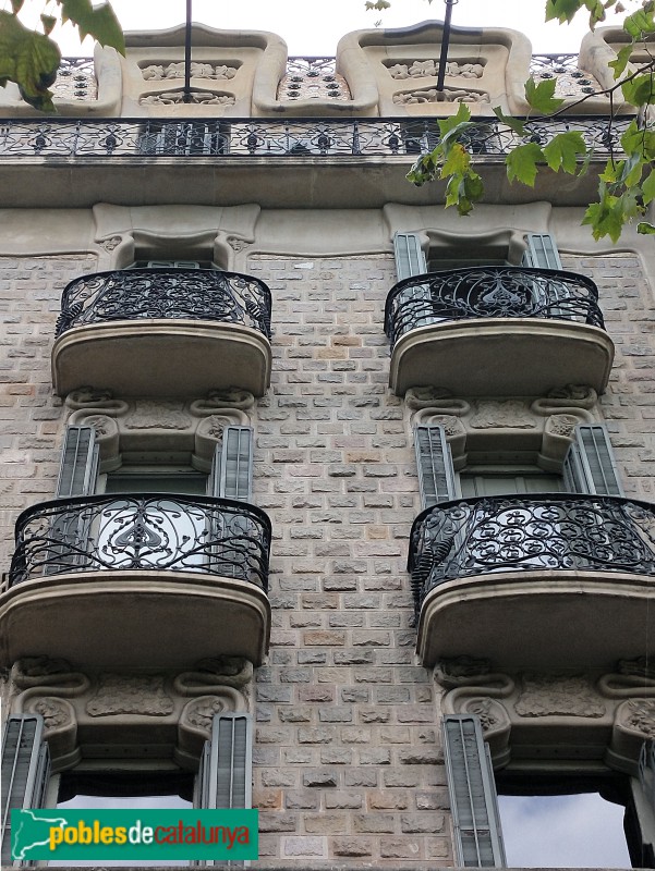 Barcelona - Casa Granell Manresa (Gran Via, 582) (Foto: Anna Corcoll, 2021) Barcelona - Casa Granell Manresa (Gran Via, 582)