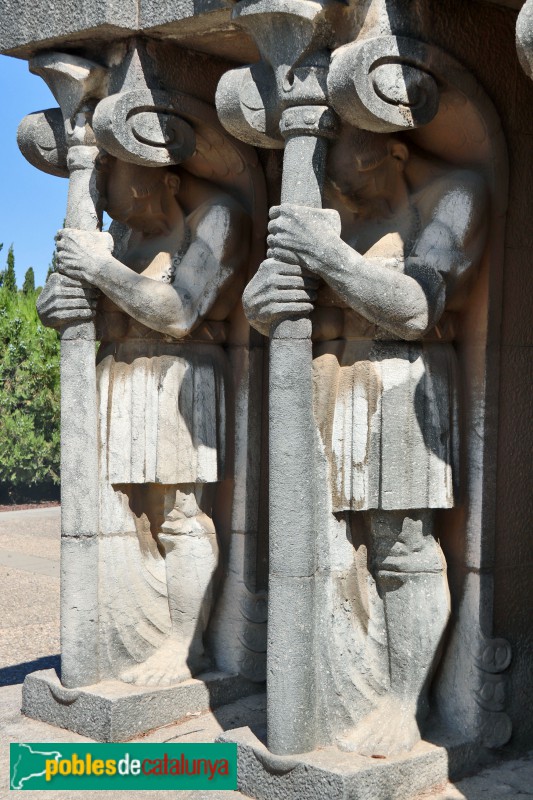 Sabadell - Cementiri. Panteó Joan Carol (Foto: Albert Esteves, 2021) Sabadell - Cementiri. Panteó Joan Carol