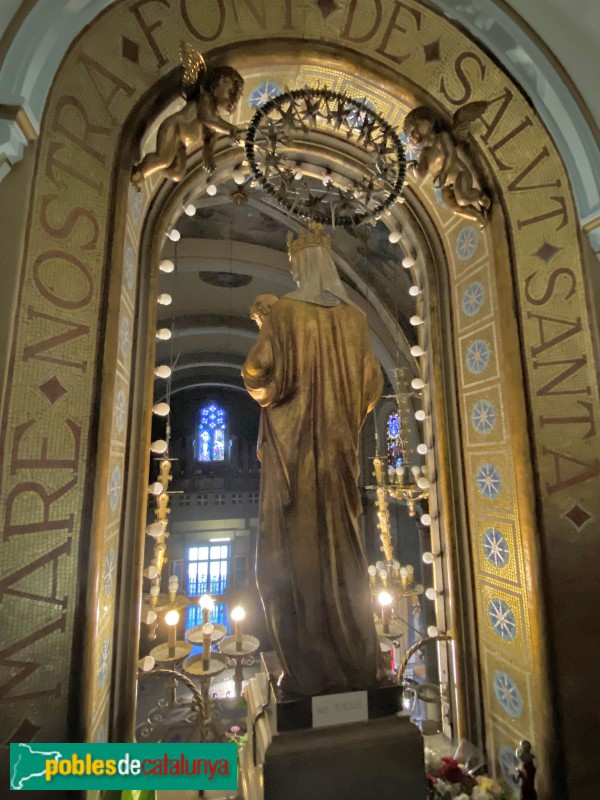 Sabadell - Santuari de la Mare de Déu de la Salut (Foto: Albert Esteves, 2021) Sabadell - Santuari de la Mare de Déu de la Salut