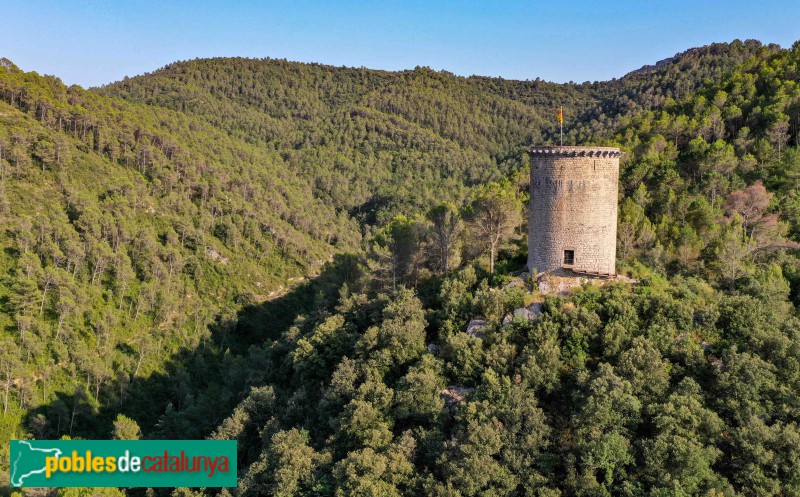 Sant Llorenç de la Muga - Torre de guaita o Torre dels Moros (Foto: Francesc Vidal-Barraquer, 2021) Sant Llorenç de la Muga - Torre de guaita o Torre dels Moros