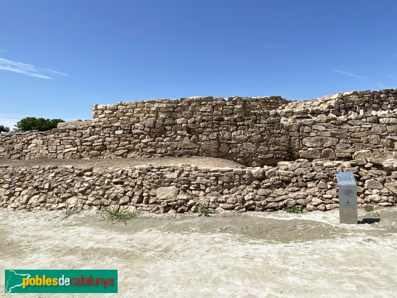 Arbeca - Fortalesa ibèrica dels Vilars (Foto: Albert Esteves, 2021) Arbeca - Fortalesa ibèrica dels Vilars