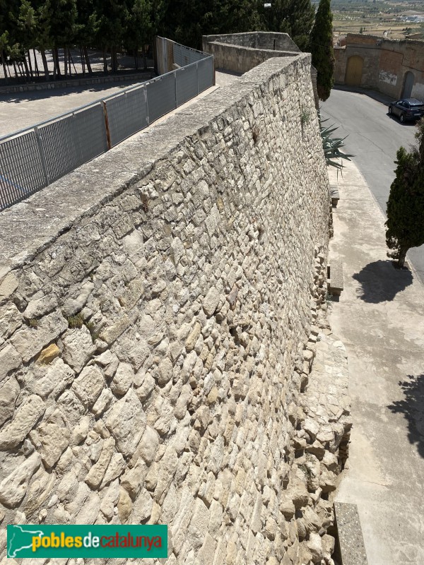 Arbeca - Muralla del castell (Foto: Albert Esteves, 2021) Arbeca - Muralla del castell