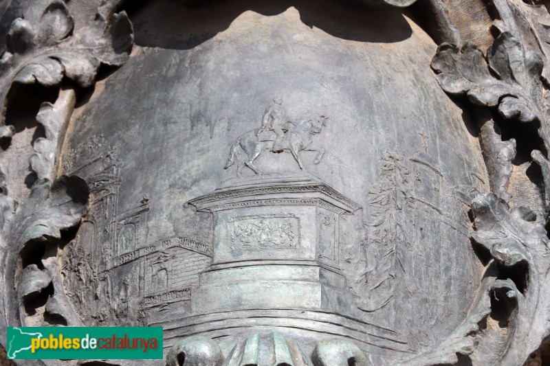 Barcelona - Monument a Rius i Taulet (Foto: Albert Esteves, 2021) Barcelona - Monument a Rius i Taulet