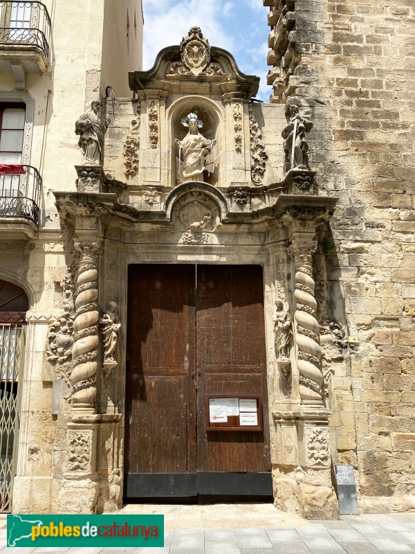 Tortosa - Catedral. Porta de l'Olivera (Foto: Albert Esteves, 2021) Tortosa - Catedral. Porta de l'Olivera