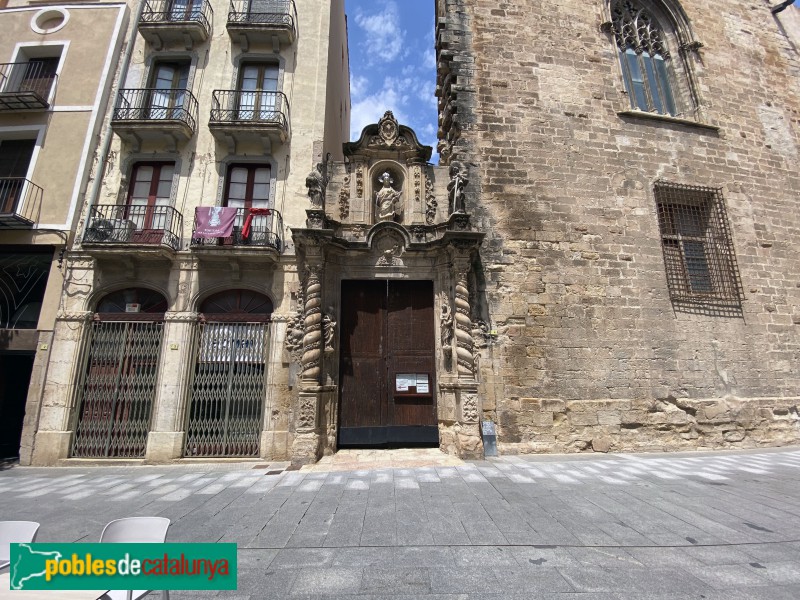 Tortosa - Catedral. Porta de l'Olivera (Foto: Albert Esteves, 2021) Tortosa - Catedral. Porta de l'Olivera