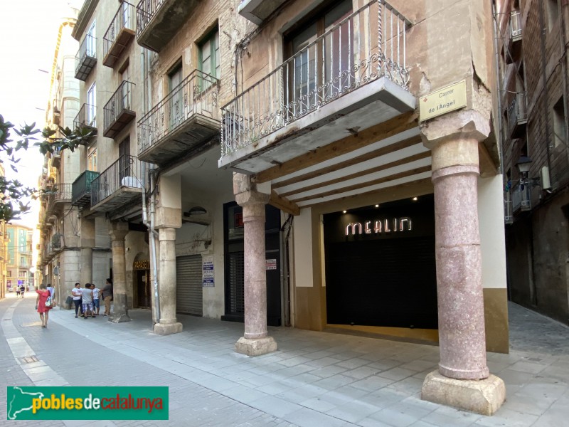 Tortosa - Porxos del carrer de l'Àngel