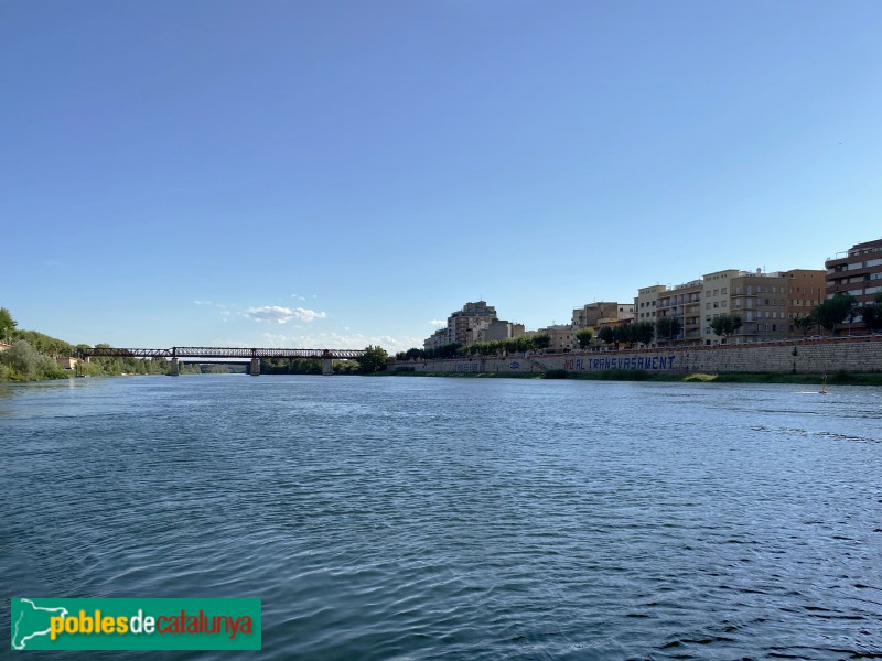 Tortosa - Pont del ferrocarril (Foto: Albert Esteves, 2021) Tortosa - Pont del ferrocarril