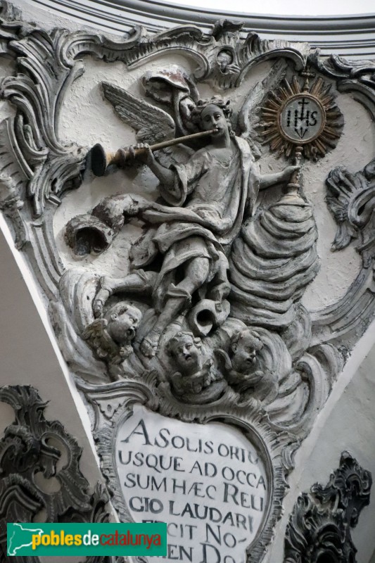 Jesús - Església de Sant Francesc. Interior (Foto: Albert Esteves, 2021) Jesús - Església de Sant Francesc. Interior