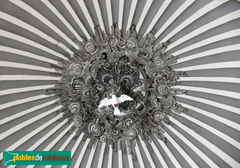 Jesús - Església de Sant Francesc. Interior (Foto: Albert Esteves, 2021) Jesús - Església de Sant Francesc. Interior