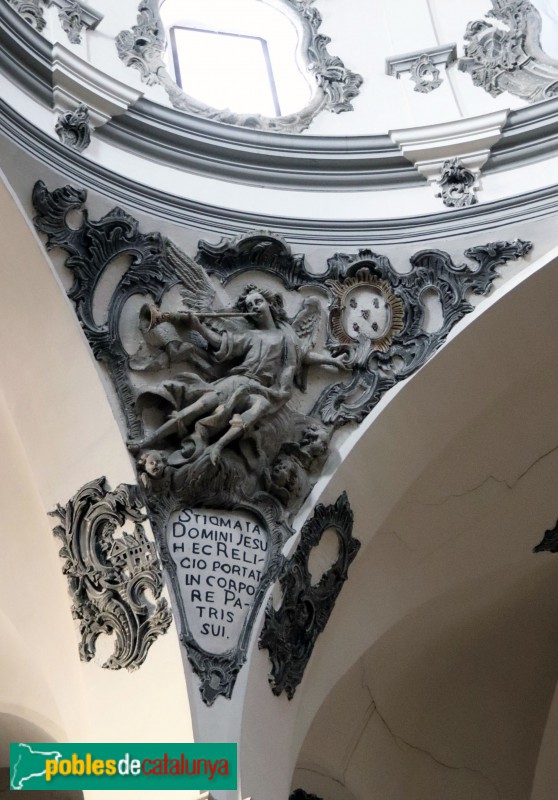 Jesús - Església de Sant Francesc. Interior (Foto: Albert Esteves, 2021) Jesús - Església de Sant Francesc. Interior