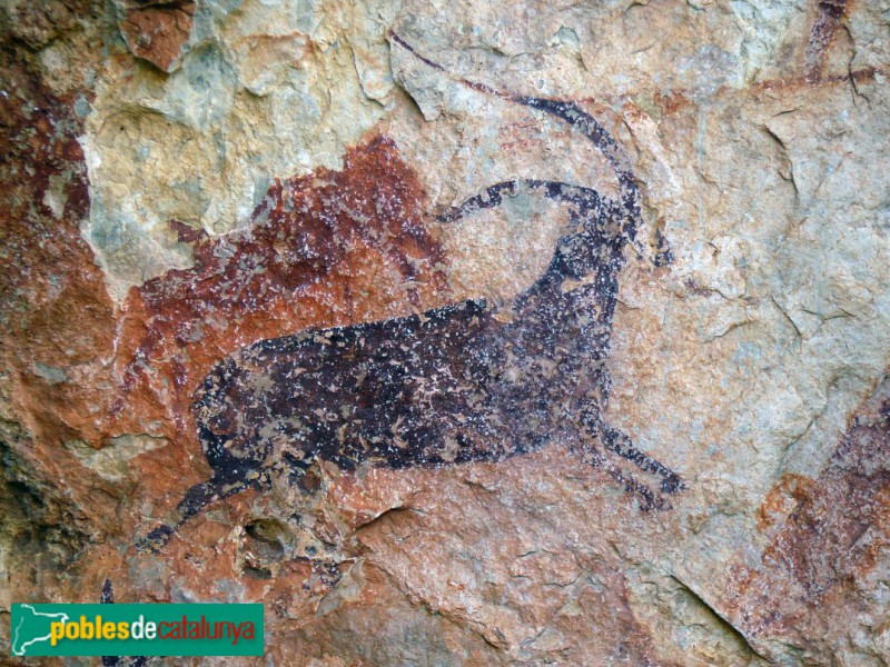 El Perelló - Pintures rupestres de Cabrafeixet El Perelló - Pintures rupestres de Cabrafeixet