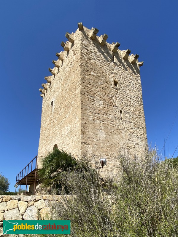 Tortosa - Torre de Campredó (Foto: Albert Esteves, 2021) Tortosa - Torre de Campredó