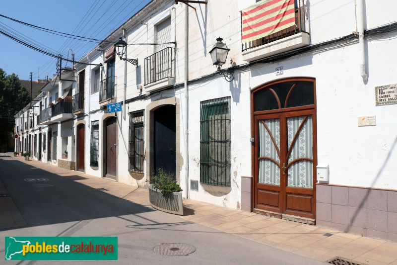 Vilassar de Mar - Carrer Sant Ignasi (Foto: Albert Esteves, 2021) Vilassar de Mar - Carrer Sant Ignasi