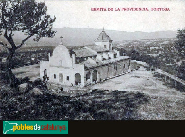 Tortosa- Ermita de Mig Camí o de la Providència. Postal antiga Tortosa- Ermita de Mig Camí o de la Providència. Postal antiga