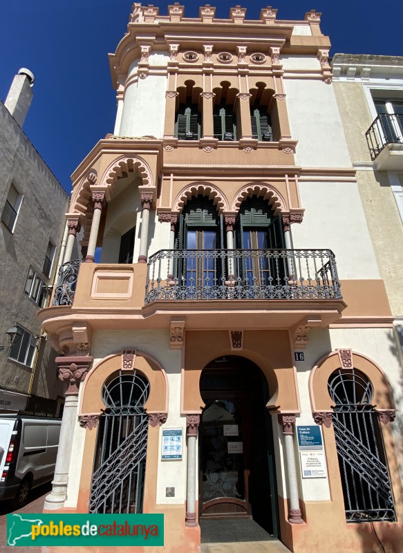 El Masnou - Casa Sensat Pagès (Foto: Albert Esteves, 2021) El Masnou - Casa Sensat Pagès