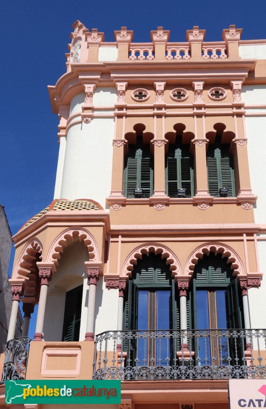 El Masnou - Casa Sensat Pagès (Foto: Albert Esteves, 2021) El Masnou - Casa Sensat Pagès