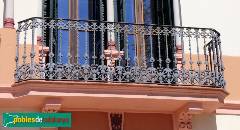 El Masnou - Casa Sensat Pagès (Foto: Albert Esteves, 2021) El Masnou - Casa Sensat Pagès