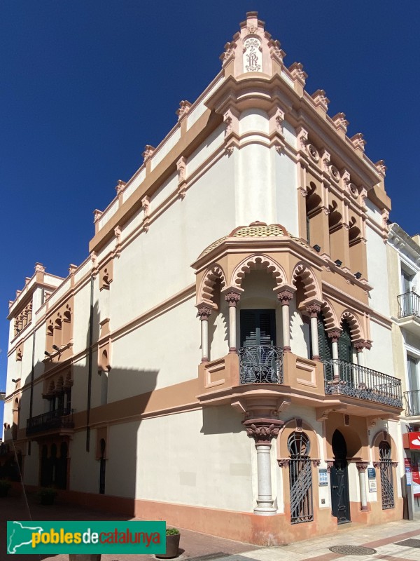 El Masnou - Casa Sensat Pagès (Foto: Albert Esteves, 2021) El Masnou - Casa Sensat Pagès