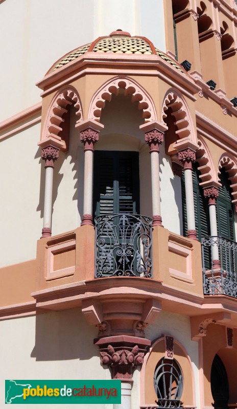 El Masnou - Casa Sensat Pagès (Foto: Albert Esteves, 2021) El Masnou - Casa Sensat Pagès