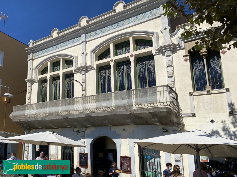 El Masnou - Casino (Foto: Albert Esteves, 2021) El Masnou - Casino