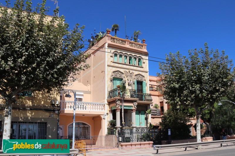 El Masnou - Casa Eulàlia Matas (Foto: Albert Esteves, 2021) El Masnou - Casa Eulàlia Matas