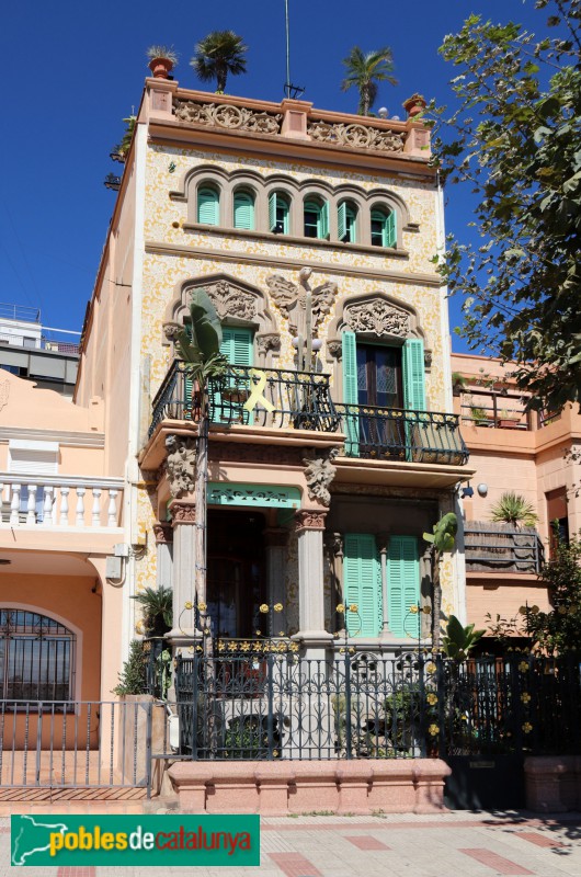 El Masnou - Casa Eulàlia Matas (Foto: Albert Esteves, 2021) El Masnou - Casa Eulàlia Matas